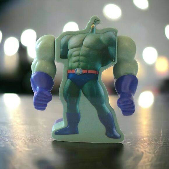 McDonalds Plank-Ton Smashing Straw Topper Toy SpongeBob SquarePants Figure 2015. - Picture 8 of 11